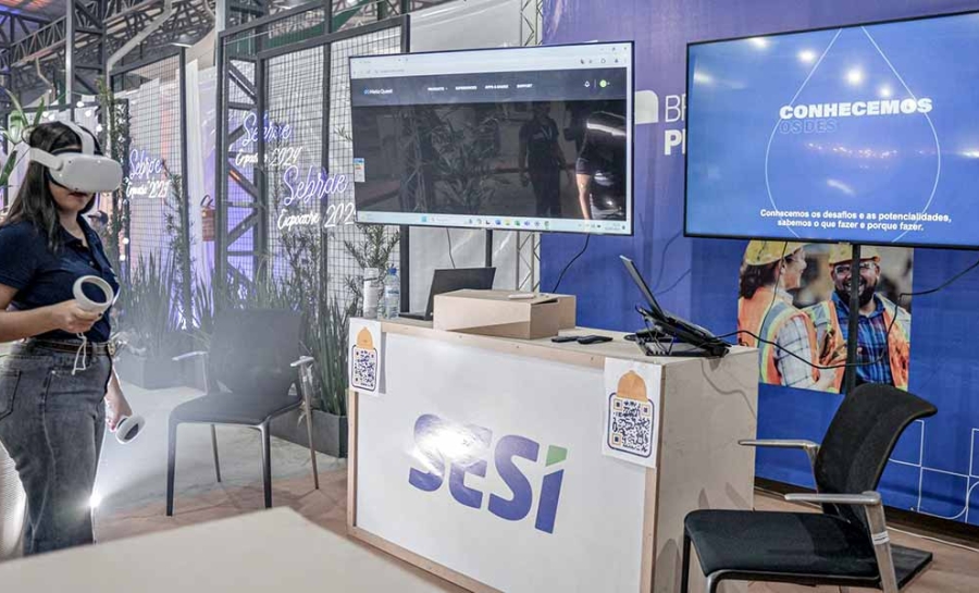 Programas do SESI são destaque na Expoacre