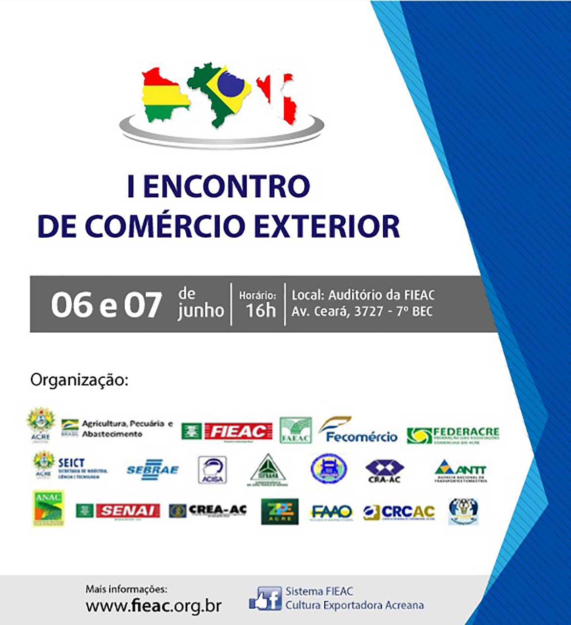 encontro comcercio exterior cartaz