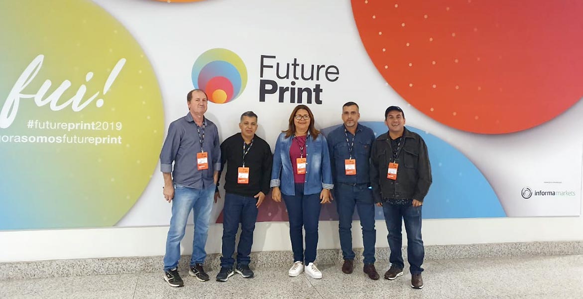 Empresários acreanos do setor gráfico participam da 29ª FuturePrint, em São Paulo