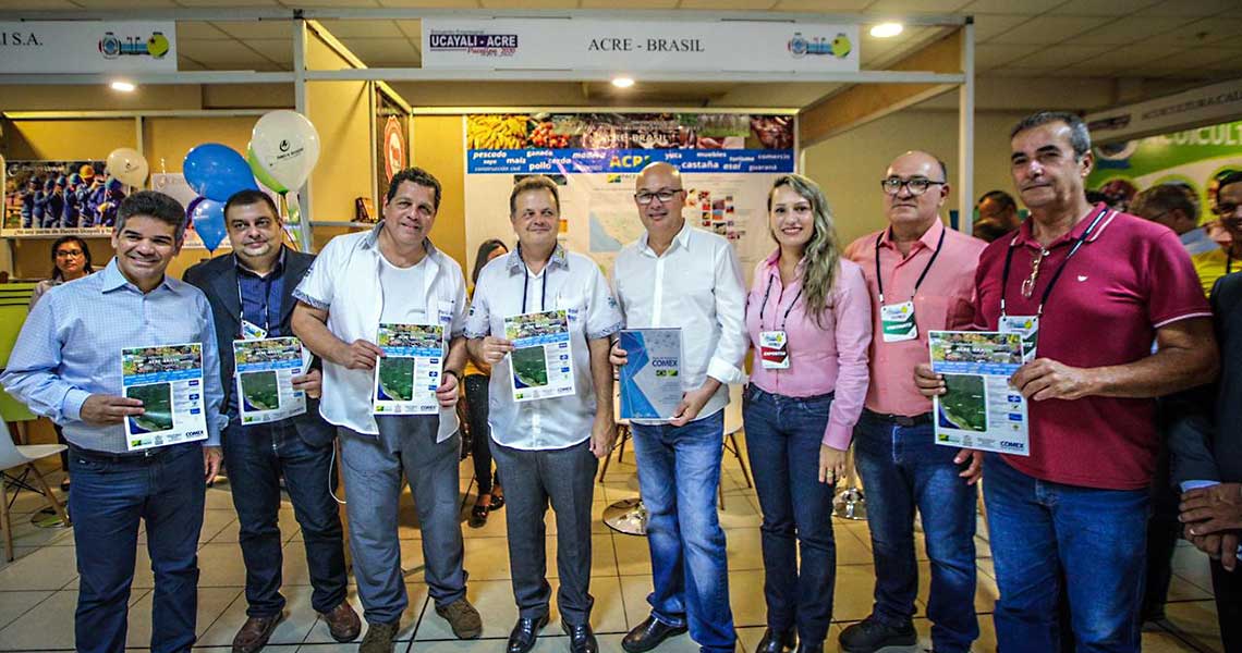 Rede de Negócios Comex expõe produtos acreanos em Pucallpa 