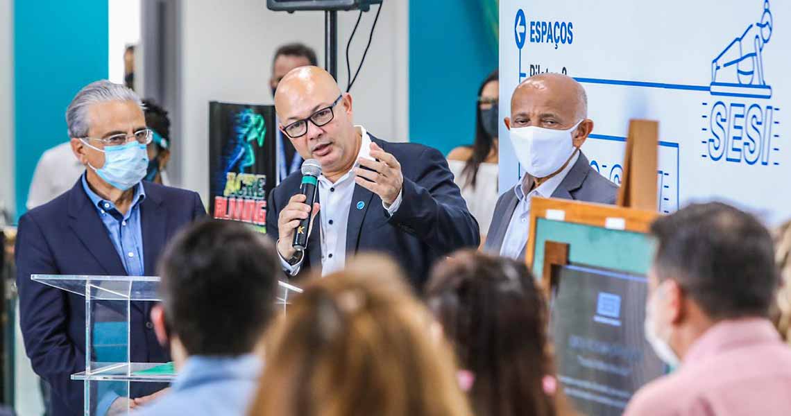 Presidentes da CNI e da FIEAC inauguram Centro de Promoção da Saúde do SESI 