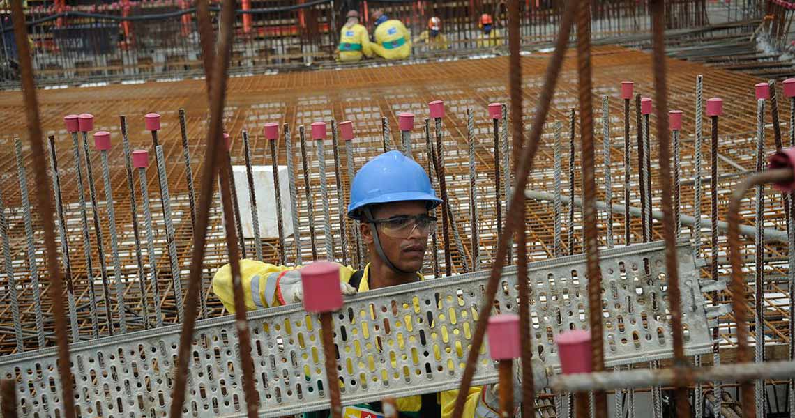 Índice Nacional da Construção Civil desacelera para 0,38% em outubro