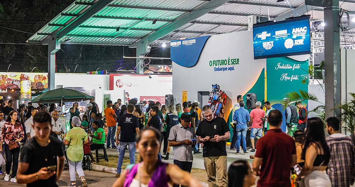 Espaço Indústria atrai grande público na Expoacre 2023