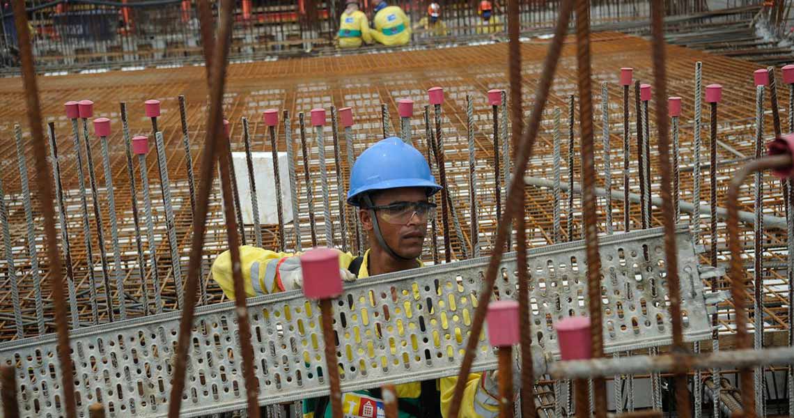 Inflação da construção cai para 0,23% em julho