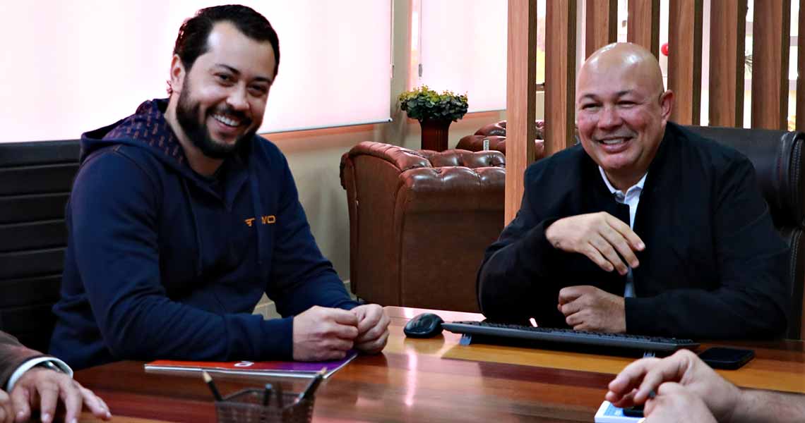 FIEAC recebe o pré-candidato a prefeito de Rio Branco, deputado Emerson Jarude