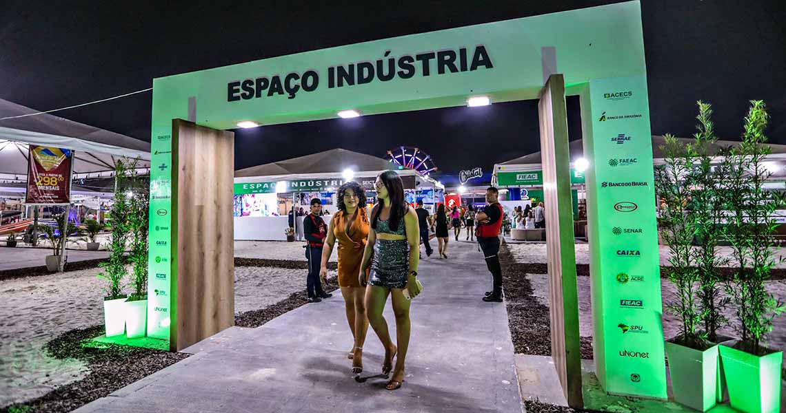 Espaço Indústria é atração na Expoacre Juruá 2024