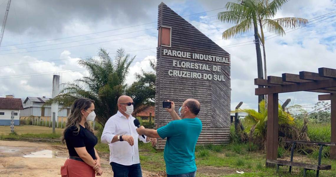 Visita ao Parque Industria Florestal de Cruzeiro do Sul