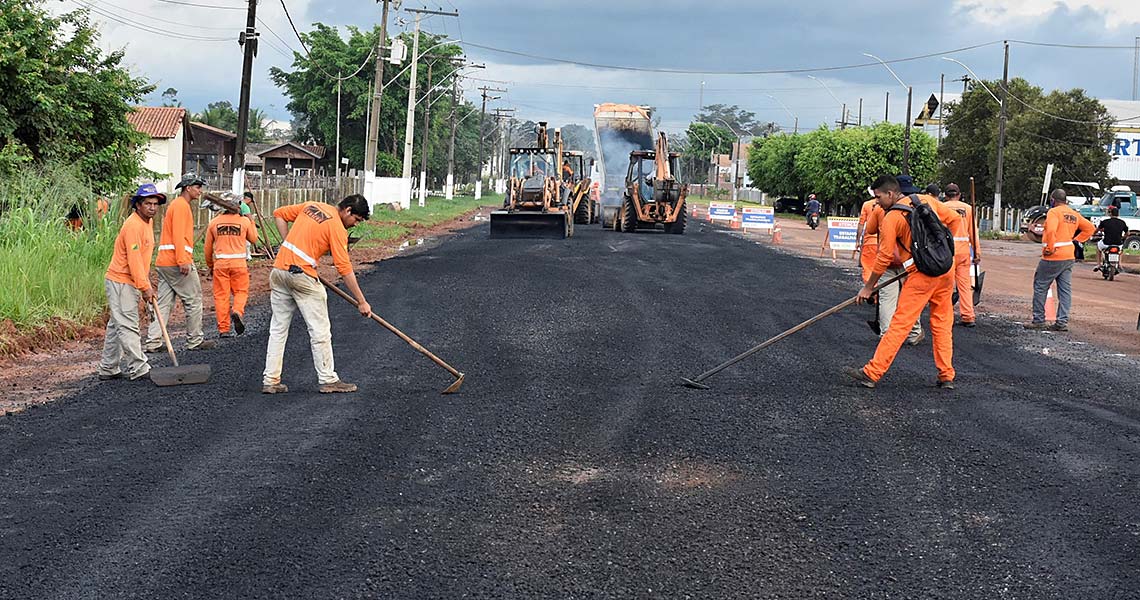 obras no Parque Industrial Cedida web